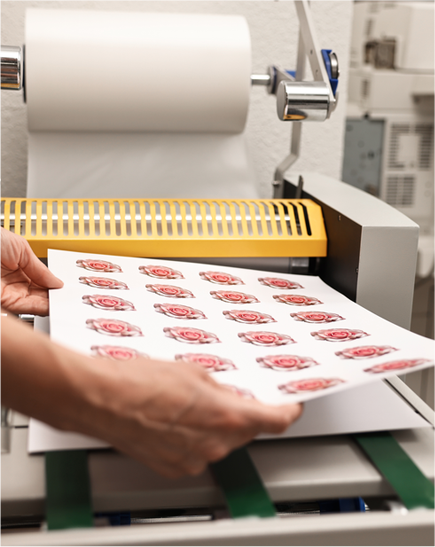 Custom Stickers, Labels, floor & Window Graphics